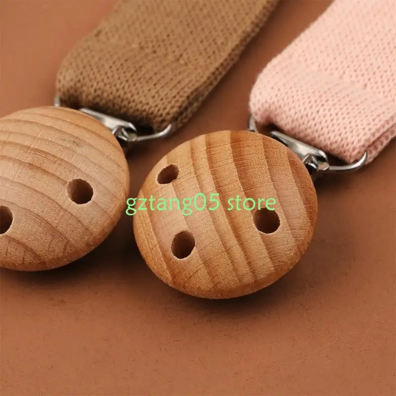 

57EE Newborns Teether Rope Soothing Toy Strap Anti-fall Pacifier Clip Lanyard Chain