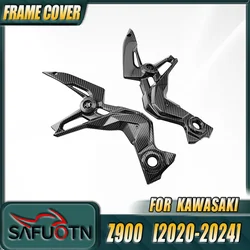 Front Side Trim Frame Body Cover Panel For Kawasaki Z900 2020 2021 2022 2023 2024 Motorcycle Engine Fairing Accessories