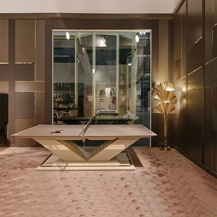 Table de Tennis de Table Rectangulaire Moderne, Multifonctionnelle, pour Conférence, Sports en Nik