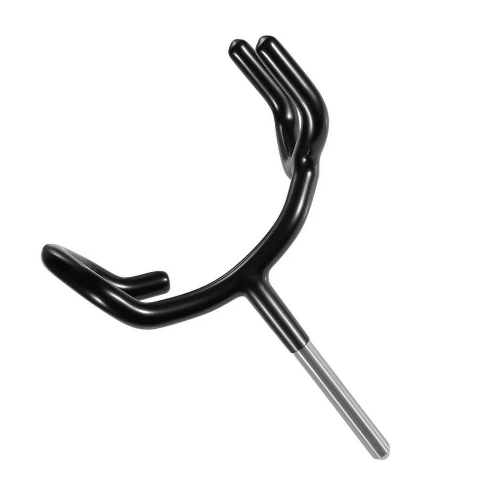 

1Pcs Black Metal Microphone Support Bracket Heavy Duty Holder for Mic Stands Floor Tripod Y Style Mount Microphone Holder