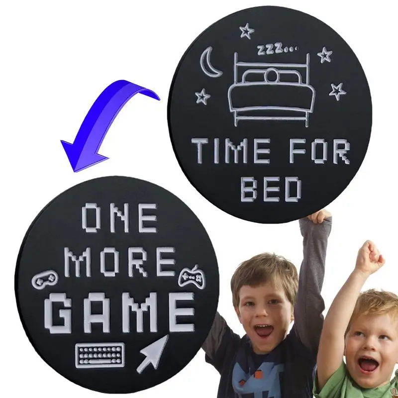 Decision Maker Coin Funny Destiny Coin Time For Bed Toys Gag Ideas For Christmas Birthday And Valentines Day Gifts