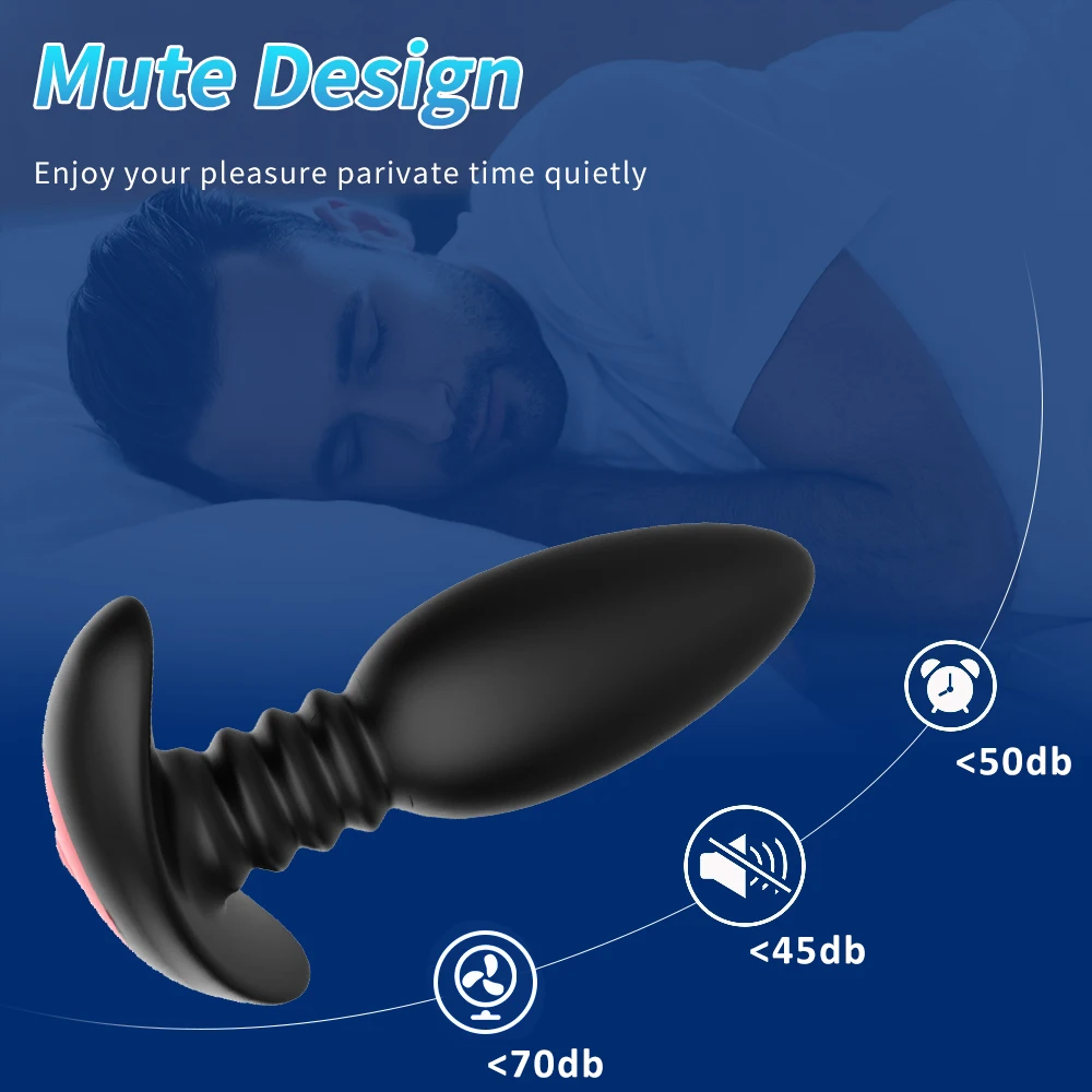 Wireless Remote Control Anal Plug Vibrator for Women Butt Plug Prostate Massager Stimulator Male Masturbator Sex Toy for Men