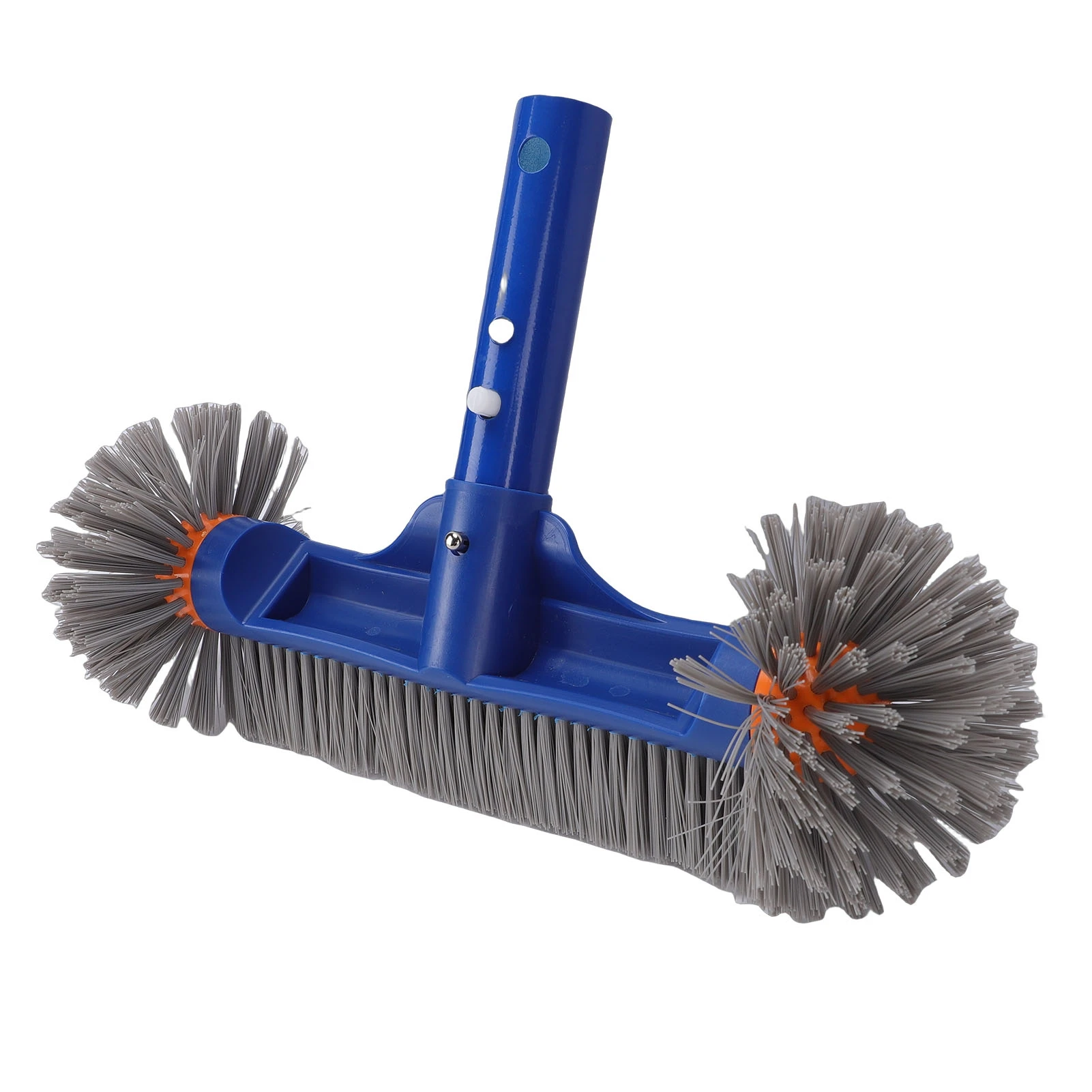 Pool Scrub Brush Head Detachable Cleaning Brush Scratch Proof Rounded Edge High Density for Pool Walls Tiles Bathroom Floors