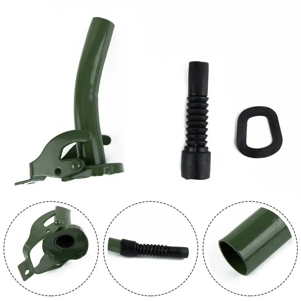السيارات Brandstop Gietpiarp Rvs Flexibele Gietuitloop فوهة الغاز كان Olie Emmer Giet منفذ فوهة ل 20L Jerrycans #5