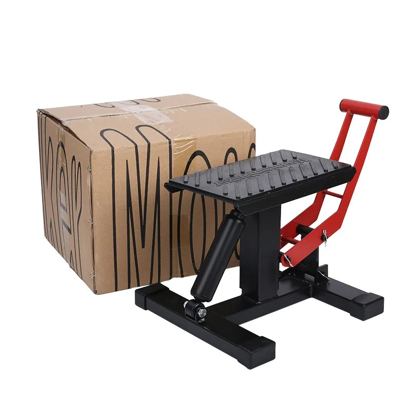 Support de levage hydraulique universel pour moto – Poste de travail de réparation et d'entretien pour vélos tout-terrain, croiseurs et motos robustes