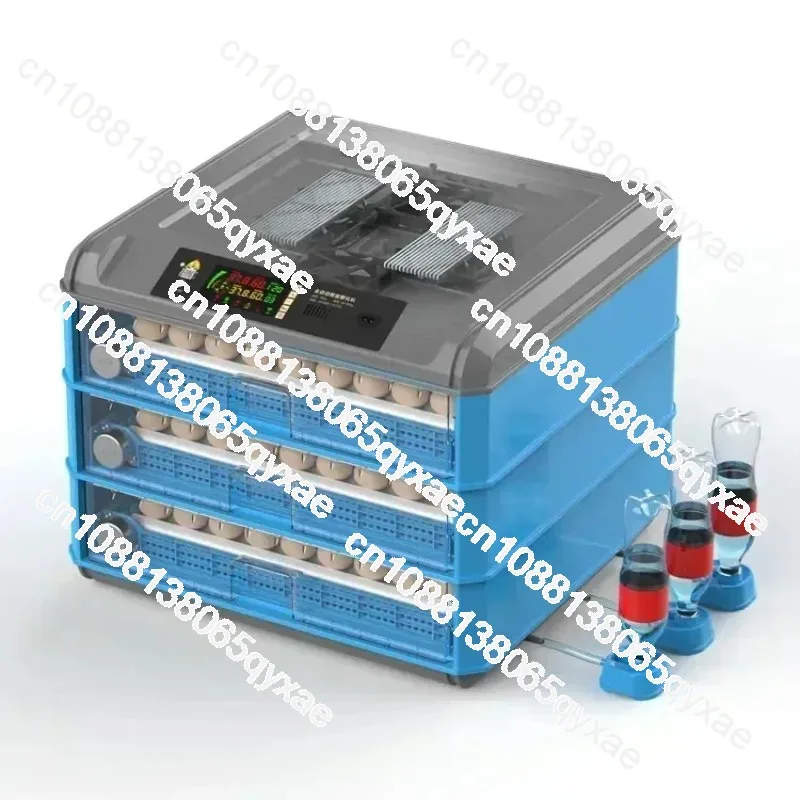 256-500 Capacity Egg Incubator Fully Automatic Dual Power Hatching Machine Chick Roller