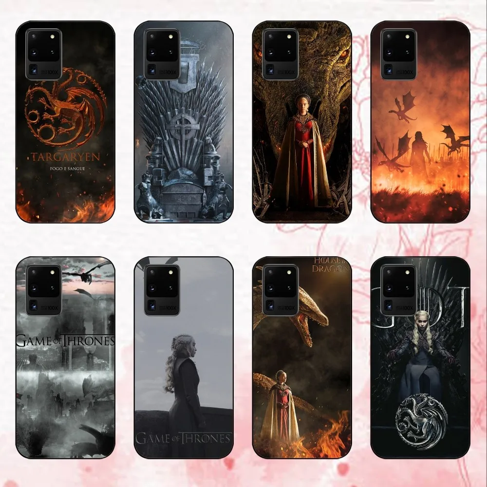 G-Game of T-Thrones Phone Case For Samsung Galaxy S24 30 21 23 FE Note 20 10 Lite Plus Ultra Shell