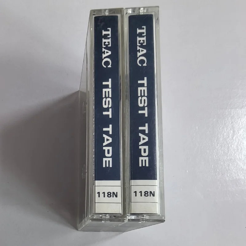 TEAC TEST TAPE MTT-118N 1Khz-10dB Distortion Check Level Adjustment