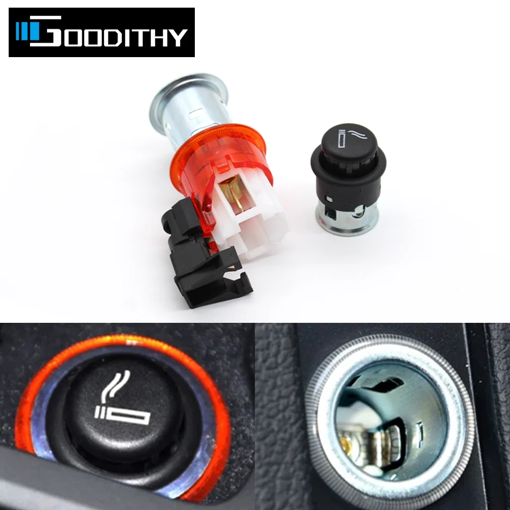 

Car Cigarette Lighter Socket For VW Golf 6 2008-2014 MK6 Passat B5 B6 Polo Tiguan Touran Jetta Caddy Santana Sagitar L1J0919309