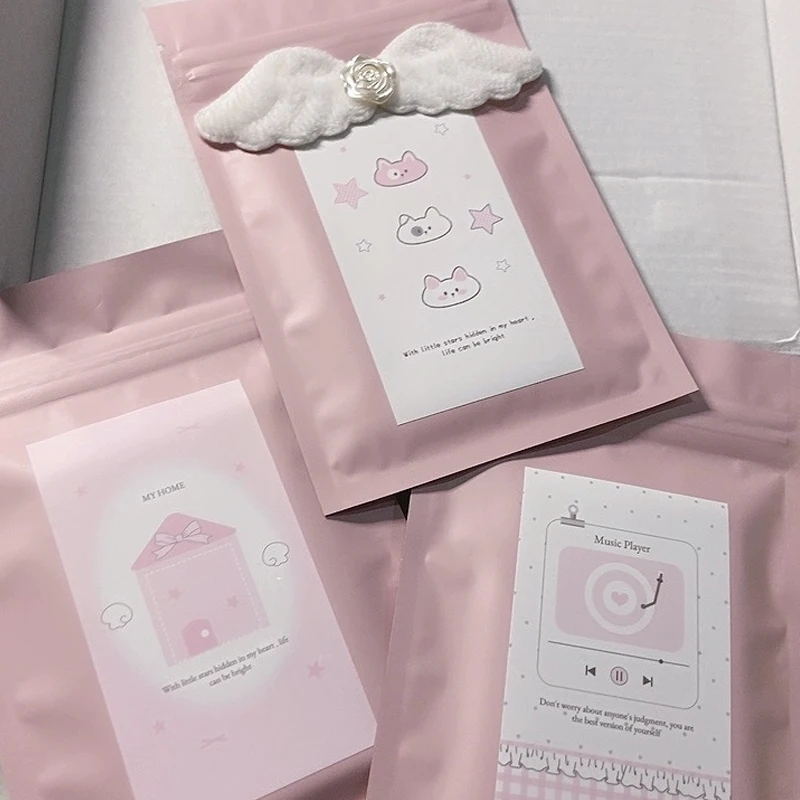 Custom Printed Flat Bottow Christmas Gift Mylar Bags Recyclable Zip Lock Nuts Candy Tea Packaging Pouch Bag