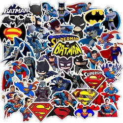 45PCS Disney Marvel Stickers Anime Batman Sticker Decals DIY Skateboard Car Motorcycle Cool Superhero Sticker for Kids Toys