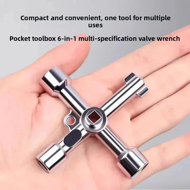 For Hand Screwdriver DIY for Socket Screwdriver Head Combination Cross Portable Silver Multifunctional
