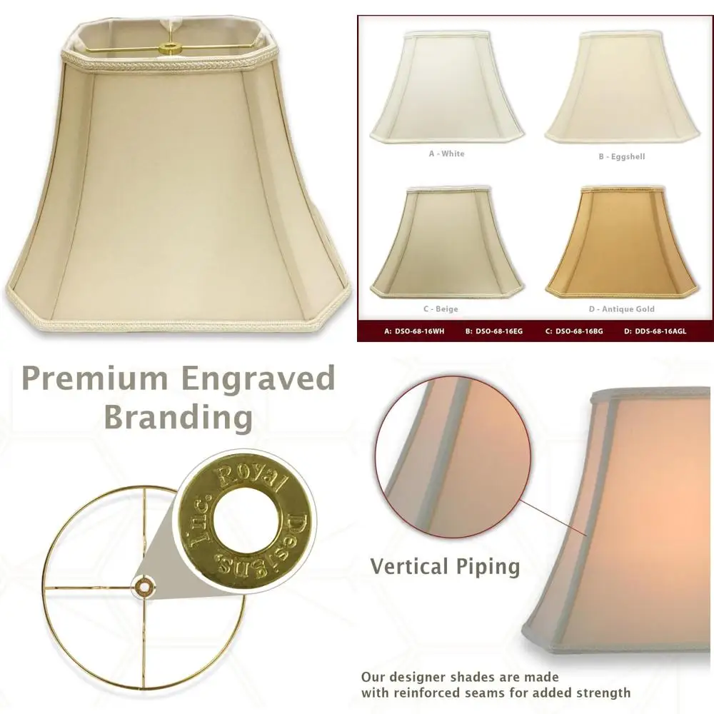 

Прямоугольный дизайнерский колокол с установщиком-пауком, бежевый, 6,5x12x10, подходит для диммерных выключателей