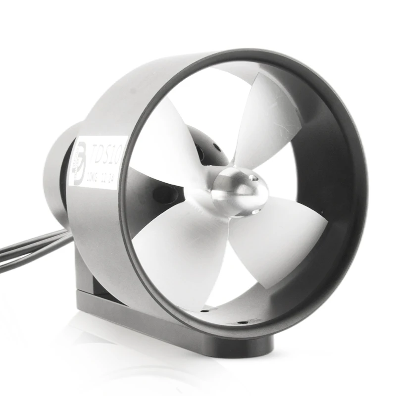 TDS10 850W Pendorong dengan 10Kg Dorong Genggam Motor Listrik 12V/24V untuk Perlengkapan Laut Eksplorasi Bawah Air Kayak ROV
