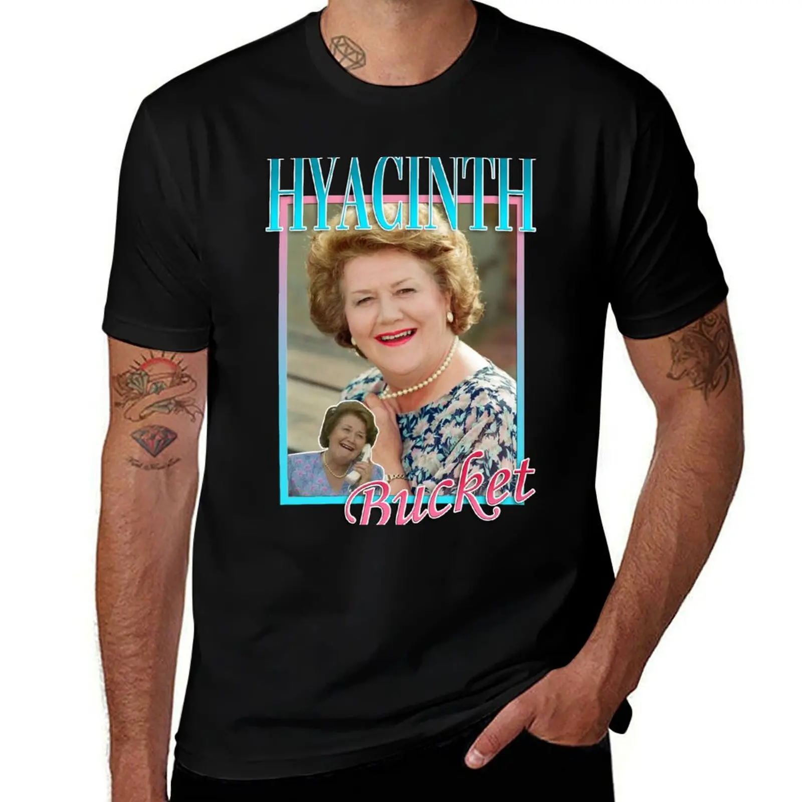 

Hyacinth Bucket T-Shirt basketball graphic tees luxury clothing labubu funny gifts tee shirts for men