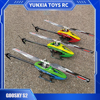 Goosky S2 6-Channel Remote-Controlled Helicopter 3d Stunt Model With Dual Brushless Direct Drive Remote-Controlled Airplane Toy