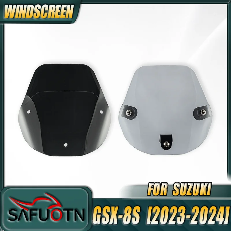 

Motorcycle Windshield Windscreen For Suzuki GSX-8S GSX8S Gsx8s 2023-2024 Wind Deflector Wind Screen Shield