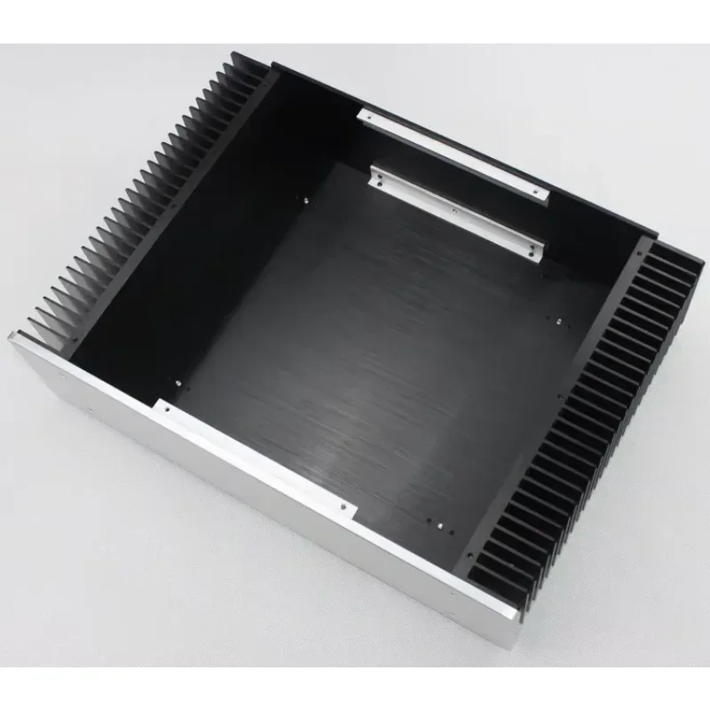 Größe des AMP-Gehäuses: 432 x 110 x 312 mm, WA61, Vollaluminium-Verstärkergehäuse/Verstärkergehäuse der Klasse A/AMP-Gehäuse/Verstärkergehäuse/DIY-Box