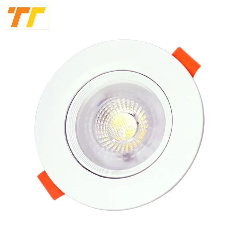 Ultrathin Led Downlight 7W 9W 12W 5W 3W 220V 110V Recessed Ceiling Light Round Square Panel Down Light Spotlight indoor Lighting