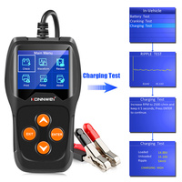 KONNWEI KW600 Car Tester 12V Analyzer 100 to 2000CCA Test Battery Health/Faults 12V Digital Color Screen Auto Diagnostic