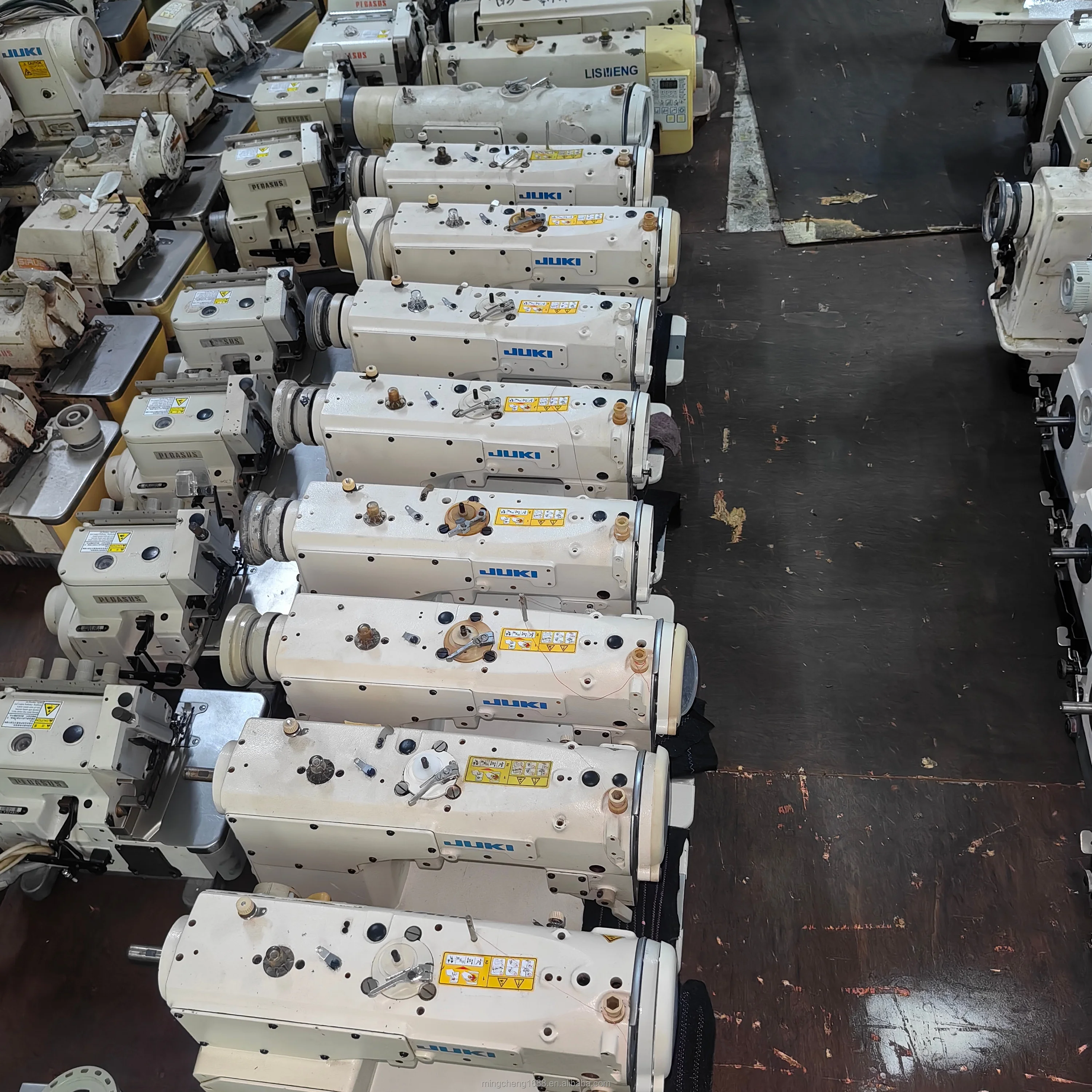 Used Jukis Zigzag Sewing Machine Automatic High-Speed Home Use with Motor As Core Component