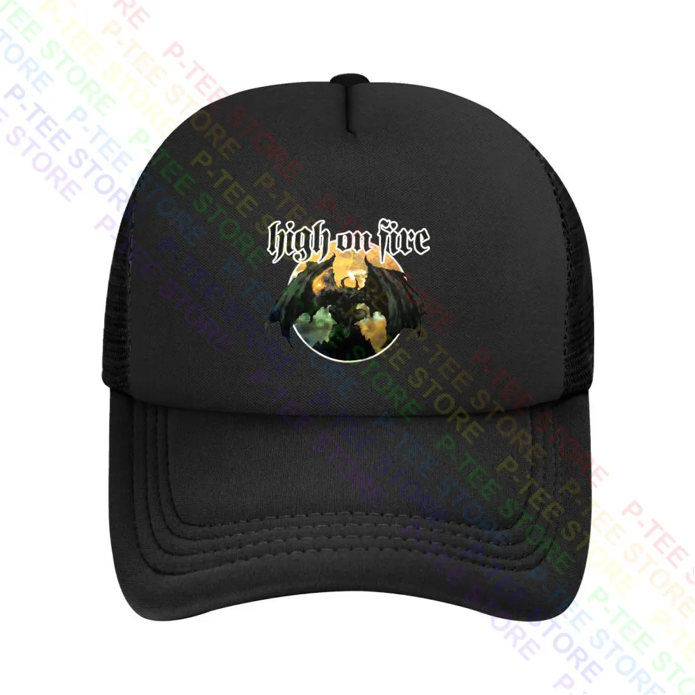 High On Fire 2-Sided Blood I Bleedindeed Gargoyle Baseball Cap Snapback Caps Knitted Bucket Hat