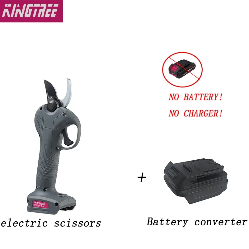 

Kingtree 20V Electric Scissors + Converter for Makita Battery Wireless Shear Cutter Lithium Battery Tree Clipper Tools