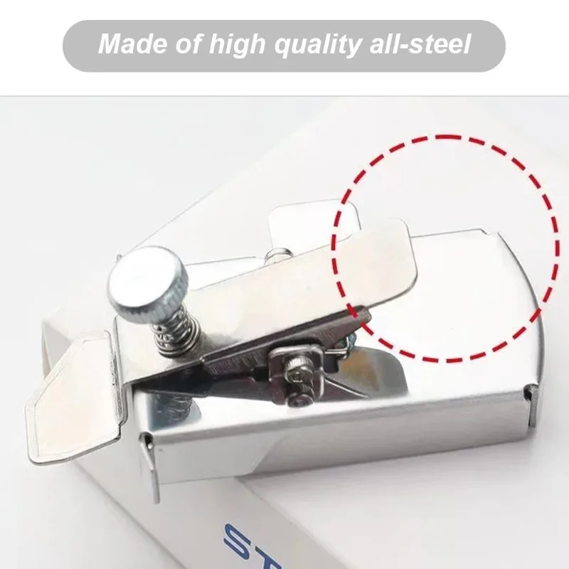 Magnetic Seam Guide Multifucntional Straight Line Hems Sewing Ruler Universal Sewing Machine Attachments for All Sewing Machine