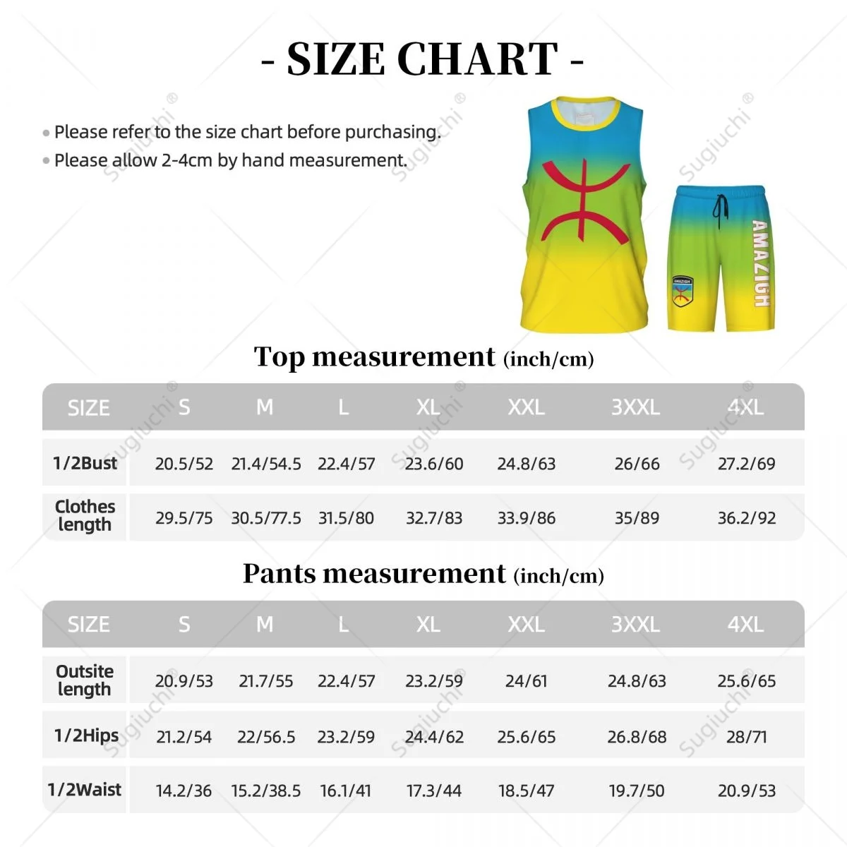 Men Amazigh Berber Flag Basketball Jersey Set Mesh Shirt & Pants Sleeveless Exclusive Team-up Custom Name Nunber Unisex