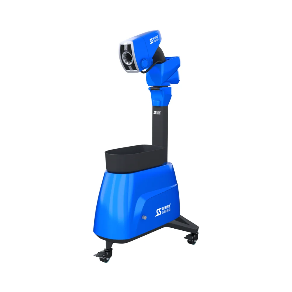 

P6 Table Tennis Ball Throwing Automatic Pingpang Robot For Indoor Competition Training Pingpong Machine