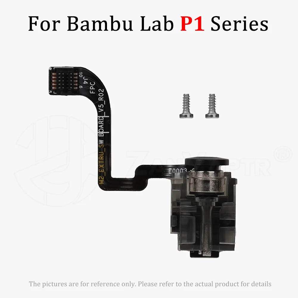 Extruder Filament Sensor for Bambu Lab X1/P1/A1 Series Durable Stable Easy Installation Reduce Failed Prints Replacement Parts