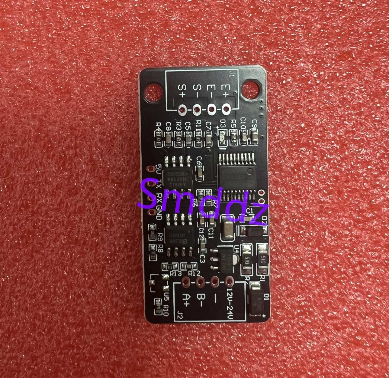 1pcs /  Electronic scale weighing acquisition module, sensor transmitter, weight amplifier, RS485 TTL serial communication