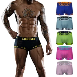 BS  Men Underwear Boxer Sexy Cotton Cuecas Boxers Mens Boxer Shorts Gay Underwear Men Male Men Underpants Breathable