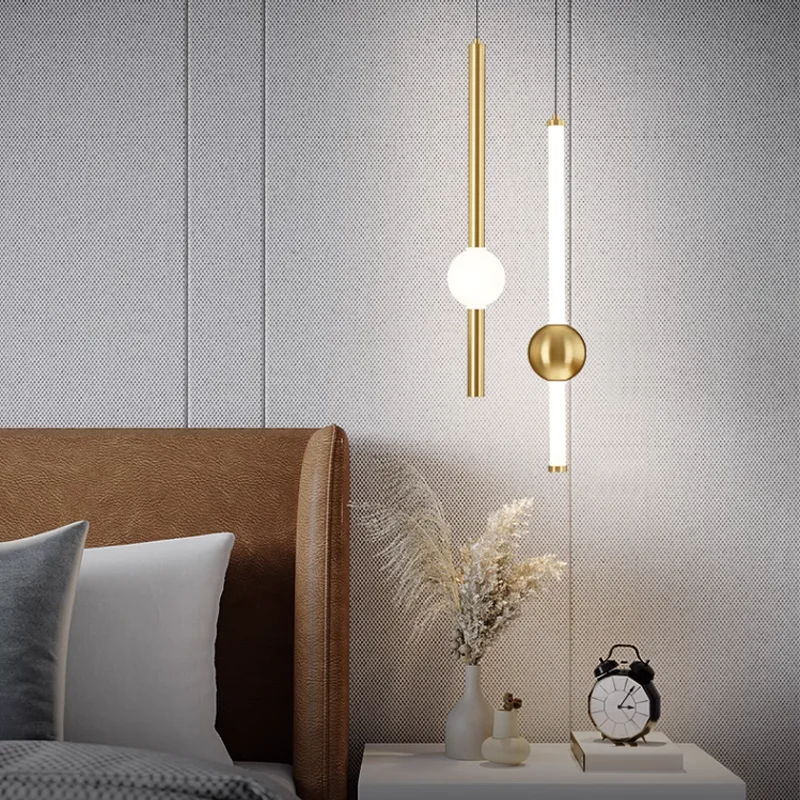 Modern 12W LED Pendant Lamp for Living Room Bedroom Bedside TV Background Kitchen Island Restaurant Home Decor Lighting Fixtures