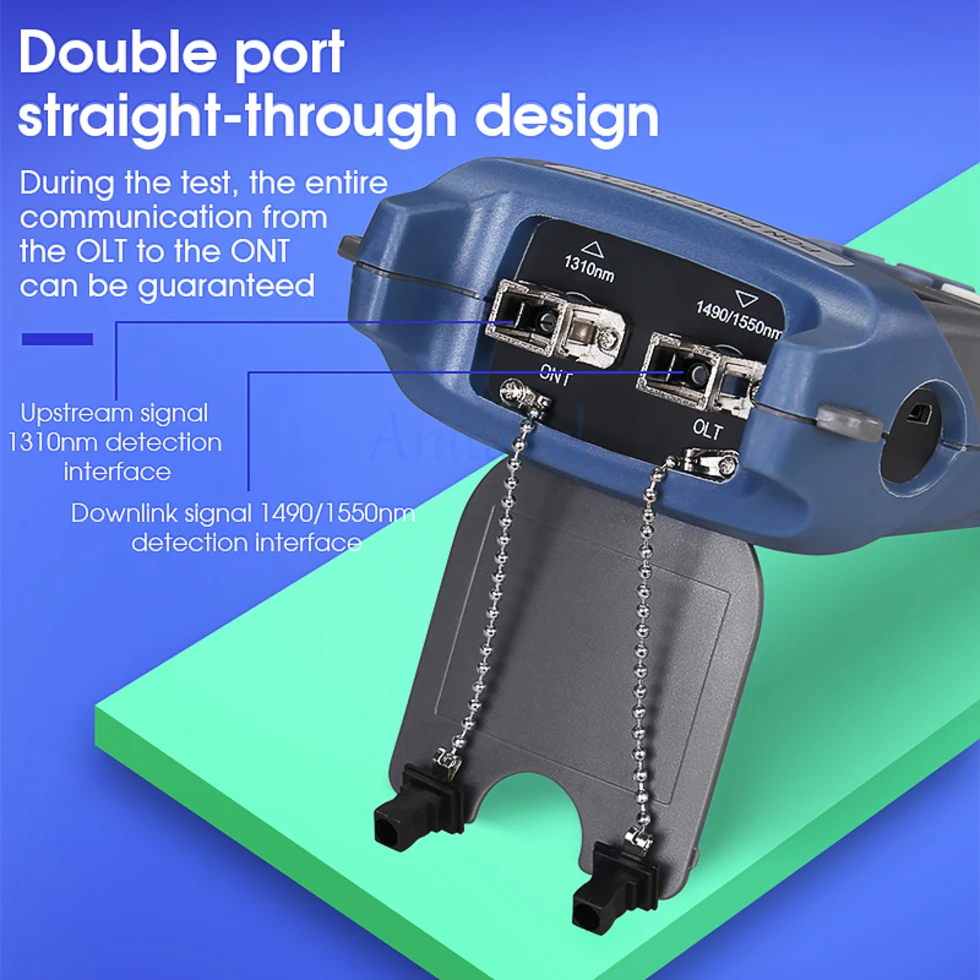 CL-350U/A UPC/APC port OPM Fiber Optic Cable Tester 1310/1490/1550nm Fiber Optical PON Power Meter FTTX/ONT/OLT