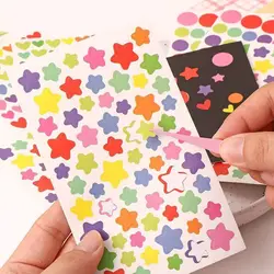 10pcs Star Reward Sticker DIY Self-adhesive Decoration Accessories Scrapbook Stickers For Journaling Children Gift DIY Arts Craf