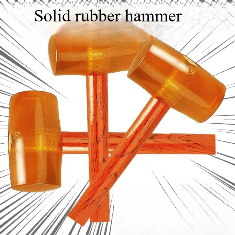 Rubber Hammer Transparent Rubber Decoration Tile Slapping Leveling Rubber