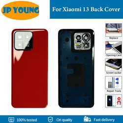 AAA+ quality Back Cover For Xiaomi 13 Back Battery Cover 2211133C Rear Housing ForXiaomi 13 Back Door 2211133G Back Case Replace