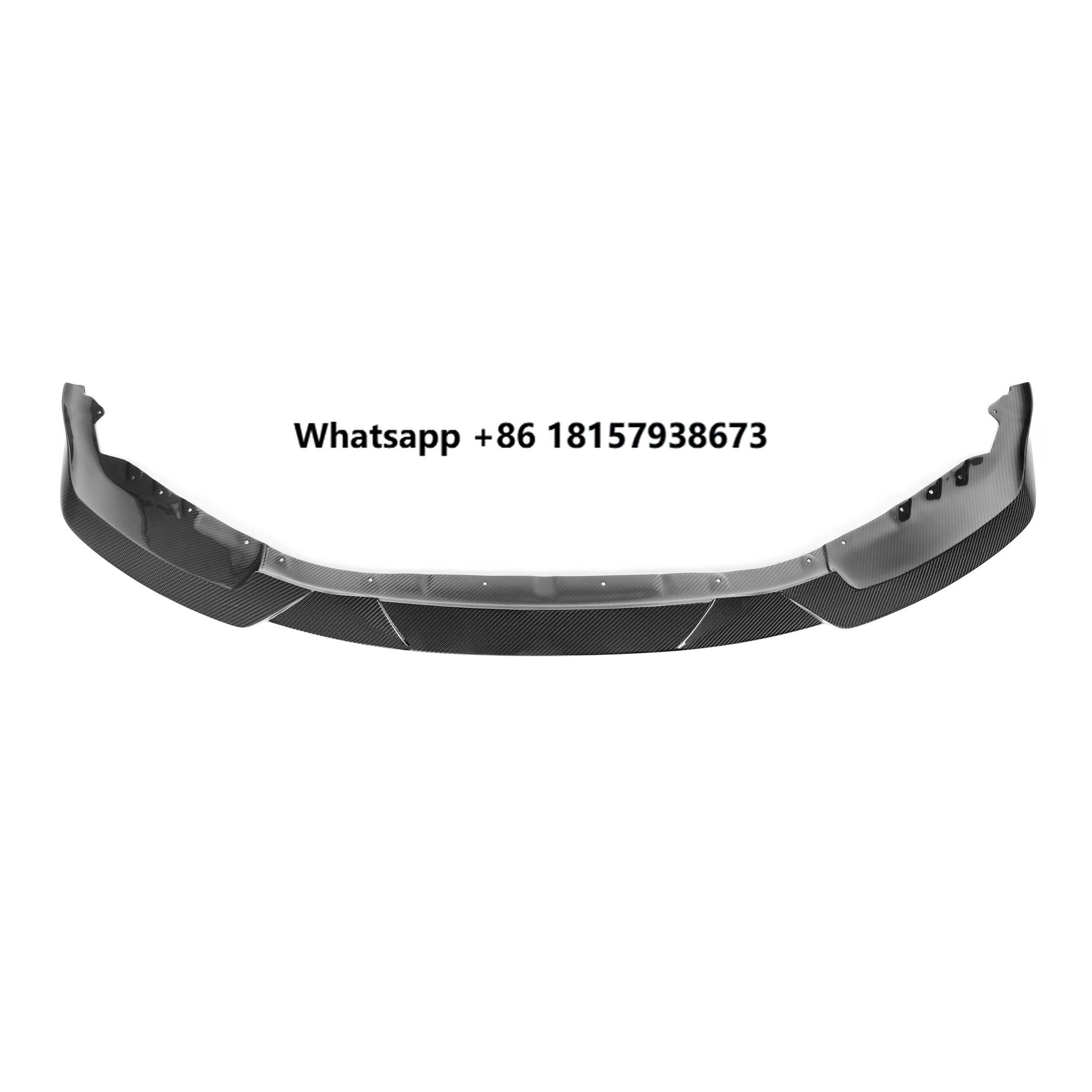 

Good Fitment 100% Dry Carbon Fiber Front Lip R44 Style for G87 M2 Coupe 2023+ Front Bumper Spoiler Lip