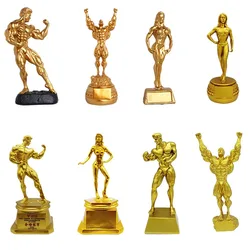 Fitness Fitness Sports Competition Trophy, a Number of Trophy Models, Fitness Model Decoration