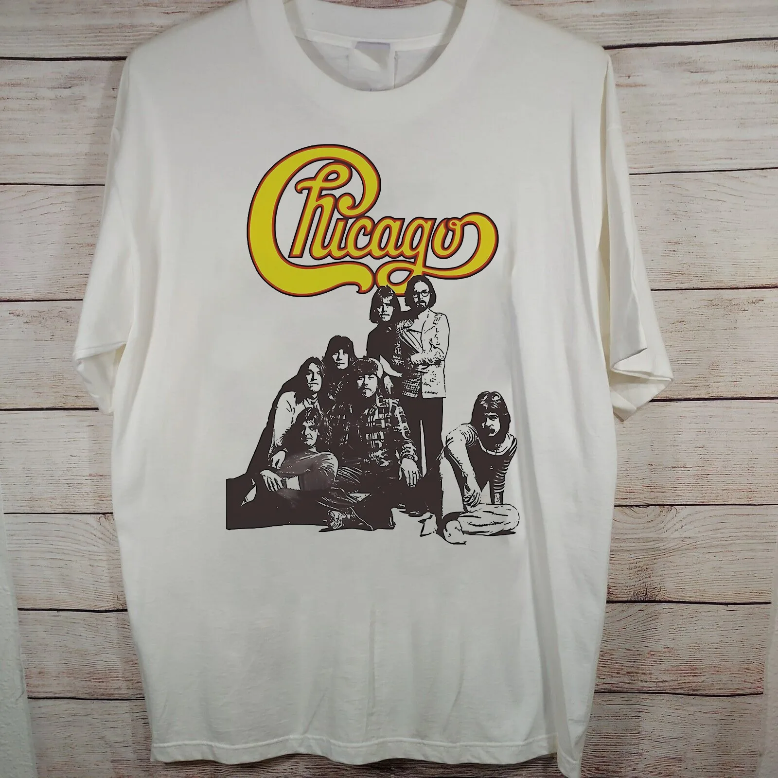 

Chicago Band For Fan Tour 2024 T Shirt Full Size S 5XL