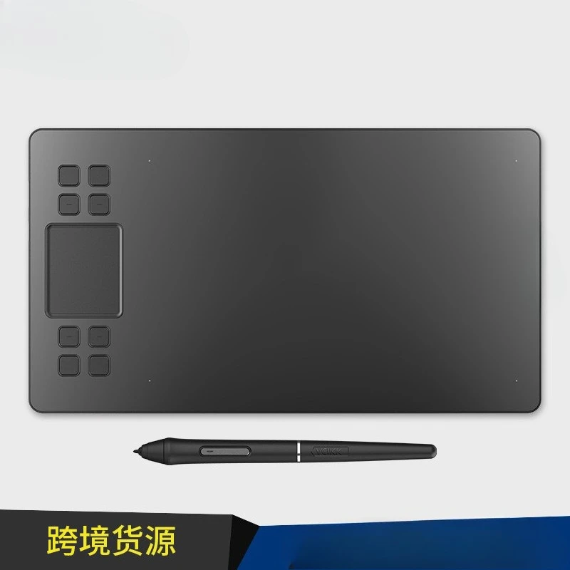 English digital tablet hand-drawn board drawing electronic painting board online class handwritten with mobile phone