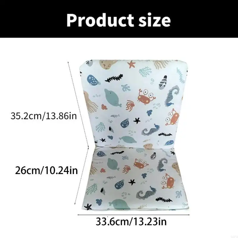 وسادة مقعد معززة للأطفال الصغار، وسادة كرسي طعام مريحة للأطفال