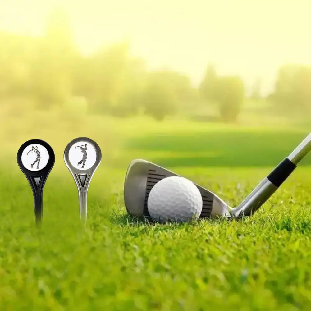 Golf Pitch Mark Mini Ball Marker Golf Pitch Tool Portable Divot Tool