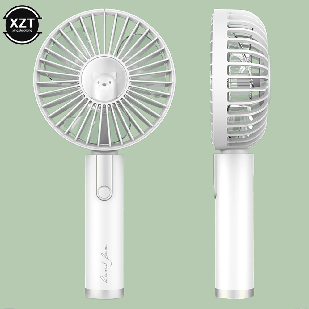 Zomer Draagbare Mini Fan 3 Speed Verstelbare Ventilatoren Usb Oplaadbare Bureau Handheld Airconditioner Koeler Buiten Reizen Artefact