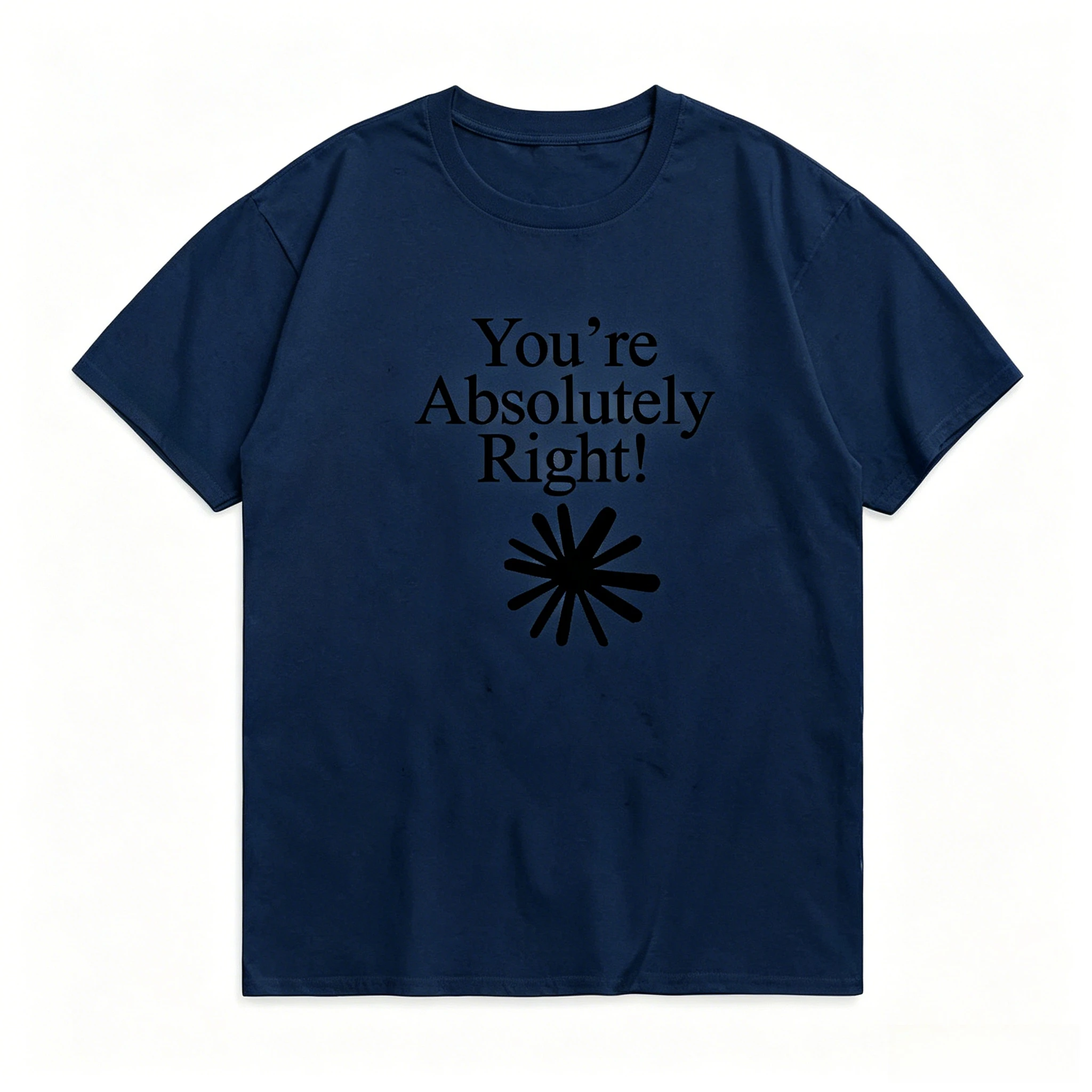 Claude AI Coder Programmer Joke Funny Artwork T-Shirt Sommer-T-Shirts aus Baumwollstoff für Herren und Damen – Detail 7