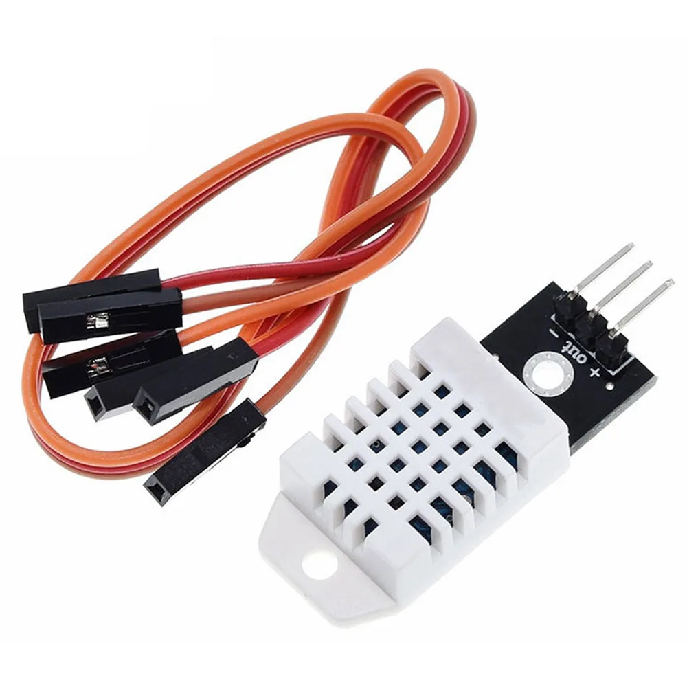 

DC 3.3-5.5V DHT22 Digital Temperature And Humidity Sensor AM2302 Module Temperature Humidity Meter+PCB With Cable For Arduino