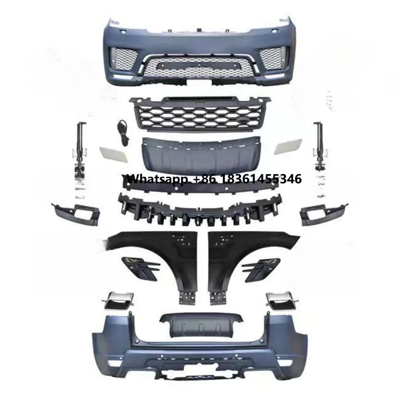 

For L494 2014-2017, 2018-2022 Style High Quality Custom Tuned Front Rear Bumper Upgraded Body Kit