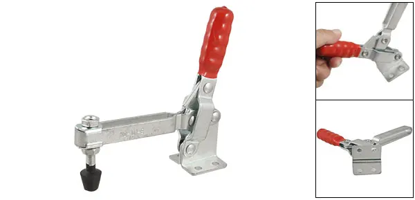 JA(KD)-101E Quick Holding Vertical Type Toggle Clamp 180Kg/397Lbs Holding Capacity Vertical Toggle Clamp Hand Clip Tool