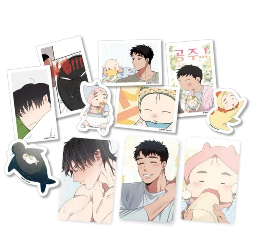 [Official Authentic]Korea Comic Ri Chu Zhi Jia Ri Sheng Zhi Wu Sunrise House The House of the Rising Sun Sticker Set